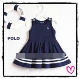 Vestido Ralph Lauren Azul Marinho